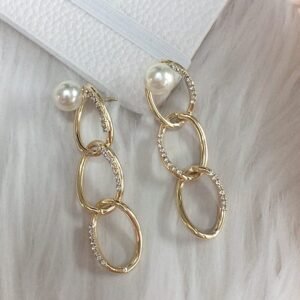 Imitation Pearl Irregular Trend Drop Earring