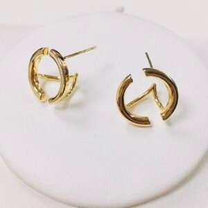 Irregular Minimalist Zinc Alloy Stud Earring